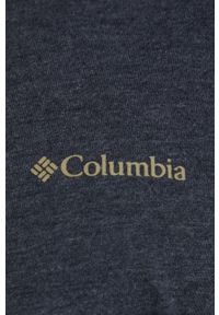 columbia - Columbia t-shirt męski kolor szary z nadrukiem. Kolor: szary. Wzór: nadruk