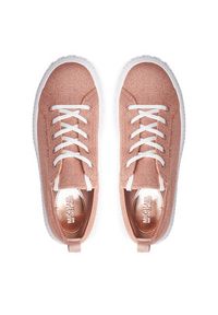 MICHAEL Michael Kors Sneakersy Grove Metallic 43S4GVFS2D Różowy. Kolor: różowy. Materiał: materiał #4