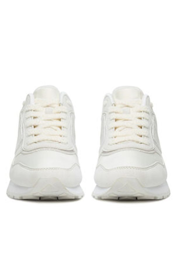 Champion Sneakersy RN85 VELOUR S11705-WW017 Beżowy. Kolor: beżowy. Materiał: materiał