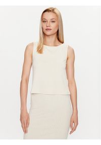 Vero Moda Top Gerly 10297685 Écru Regular Fit. Materiał: wiskoza