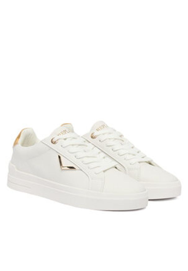 Replay - REPLAY Sneakersy GWZ7S .000.C0001L Biały. Kolor: biały. Materiał: skóra