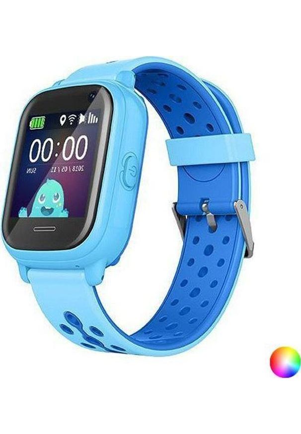 LEOTEC - Smartwatch Leotec Kids Allo Niebieski (S7801206). Rodzaj zegarka: smartwatch. Kolor: niebieski