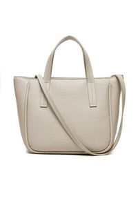 Calvin Klein Jeans Torebka Ck Refine Small Tote Braid K60K612337 Szary. Kolor: szary. Materiał: skórzane #5