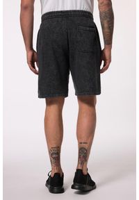 JAY-PI - Męskie Spodnie dresowe fitness Belly Fit swobodny krój do rozm. 7XL. Kolekcja: plus size. Kolor: czarny. Materiał: materiał, poliester, bawełna. Długość: długie. Sport: fitness