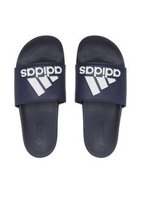 Adidas - adidas Klapki Adilette Comfort Slides H03616 Niebieski. Kolor: niebieski. Materiał: syntetyk #4