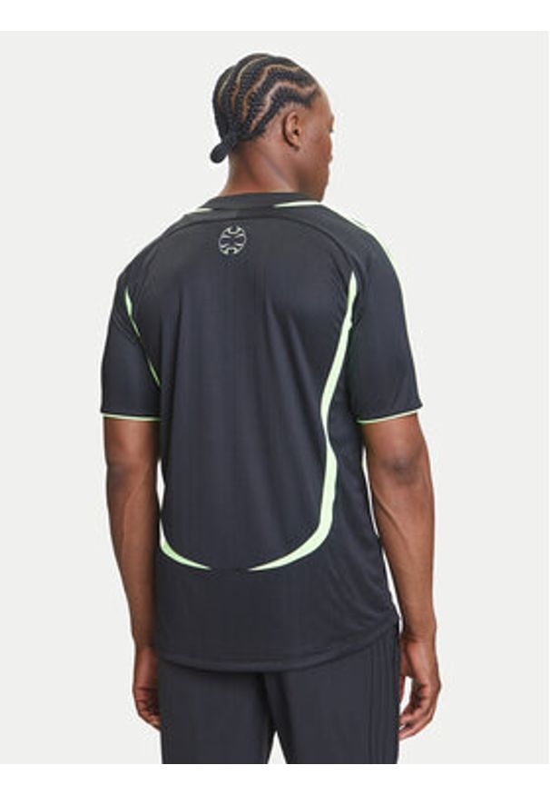 Adidas - adidas T-Shirt Teamgeist adicolor JW5872 Czarny Loose Fit. Kolor: czarny. Materiał: syntetyk