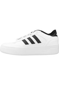 Adidas - Buty ADIDAS START BOLD W Biały. Kolor: biały. Materiał: syntetyk, tkanina. Styl: sportowy