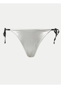 Hugo - HUGO Dół od bikini Pure 50535235 Srebrny. Kolor: srebrny. Materiał: syntetyk