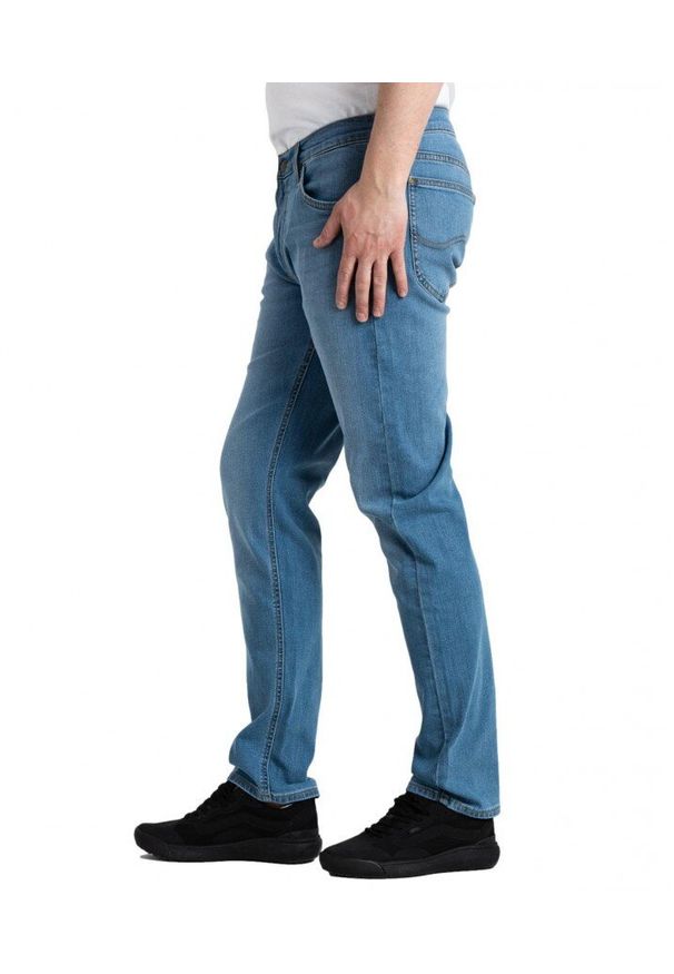 Lee - LEE DAREN ZIP FLY MĘSKIE SPODNIE JEANSOWE JEANSY FRESH MID WORN IN L707SQC50 112328807