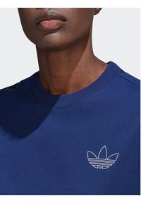 Adidas - adidas T-Shirt HK5176 Granatowy Regular Fit. Kolor: niebieski. Materiał: bawełna #7