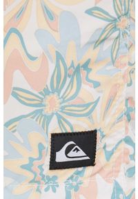 Quiksilver szorty kąpielowe kolor beżowy. Kolor: beżowy. Materiał: włókno #2