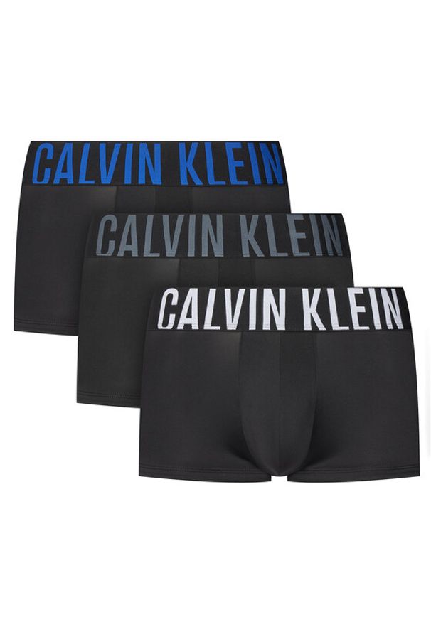 Calvin Klein Underwear Komplet 3 par bokserek 000NB3611A Czarny. Kolor: czarny. Materiał: syntetyk
