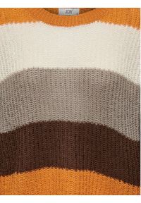 JDY Sweter Badut 15211499 Pomarańczowy Regular Fit. Kolor: pomarańczowy. Materiał: syntetyk