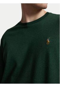 Polo Ralph Lauren Sweter 710760121501 Zielony Regular Fit. Typ kołnierza: polo. Kolor: zielony. Materiał: bawełna #5