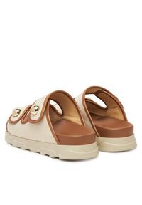 Furla Klapki Sfera YJ55SFE BX3900 3927S Écru. Materiał: materiał #4