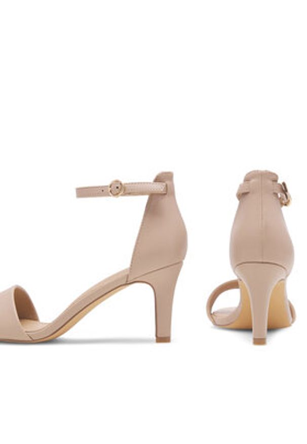 Jenny Fairy Sandały LORI WSS20869-01 Beżowy. Kolor: beżowy. Materiał: skóra