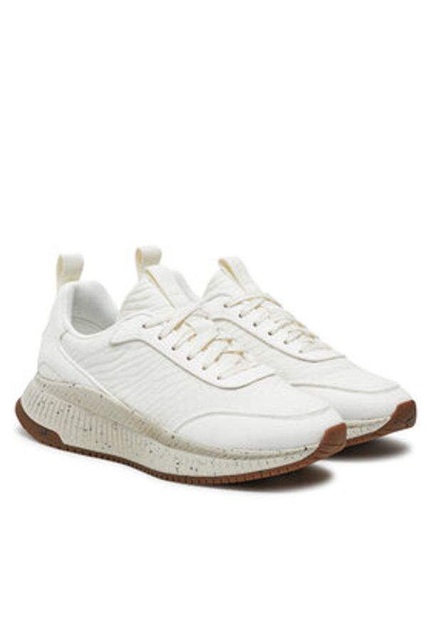 BOSS - Boss Sneakersy TTNM EVO_RUNN_ACBC_W 50525107 Biały. Kolor: biały. Materiał: materiał. Sport: bieganie