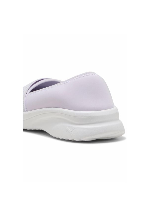 Puma - Damskie sneakersy Adelina 2 PUMA Lilac Frost White Purple. Kolor: biały, wielokolorowy, fioletowy. Szerokość cholewki: normalna