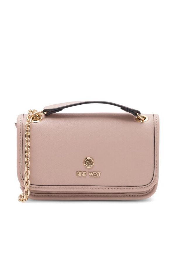 Nine West Torebka Saoirse NGB133178 Różowy. Kolor: różowy. Materiał: skórzane