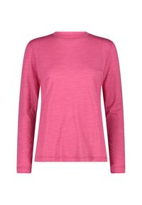 Koszulka damska turystyczna CMP 34N0886. Kolor: różowy. Sport: turystyka piesza #1