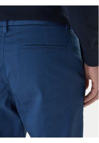 Calvin Klein Chinosy LV040EM633 Niebieski Slim Fit. Kolor: niebieski. Materiał: bawełna #4