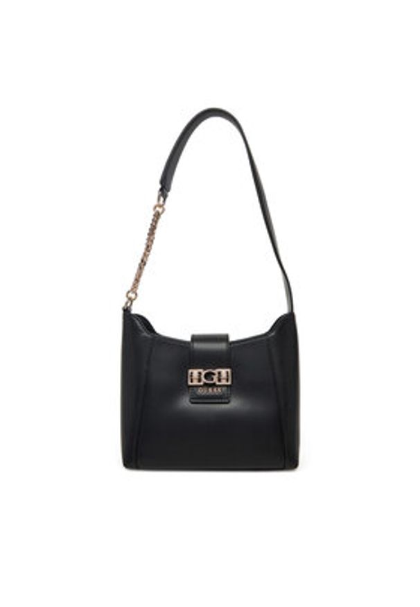 Guess Torebka Jane HWVG98 91010 Czarny. Kolor: czarny. Materiał: skórzane