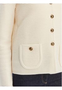 Luisa Spagnoli Kardigan Maranta 100360 Écru Regular Fit. Materiał: wełna #4