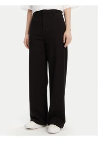 Calvin Klein Jeans Spodnie palazzo J20J225334 Czarny Wide Leg. Kolor: czarny. Materiał: wiskoza, syntetyk
