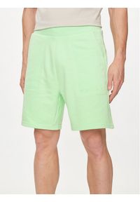 4f - 4F Szorty sportowe 4FWSS24TSHOM330 Zielony Regular Fit. Kolor: zielony. Materiał: syntetyk, bawełna. Styl: sportowy