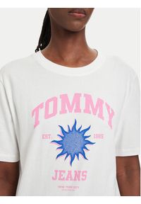 Tommy Jeans T-Shirt Novelty DW0DW23159 Biały Relaxed Fit. Kolor: biały. Materiał: bawełna #3