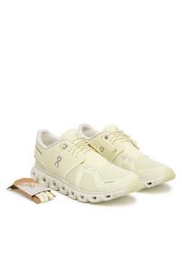 On Sneakersy Cloud 6 3WF10064654 Żółty. Kolor: żółty. Materiał: materiał #4