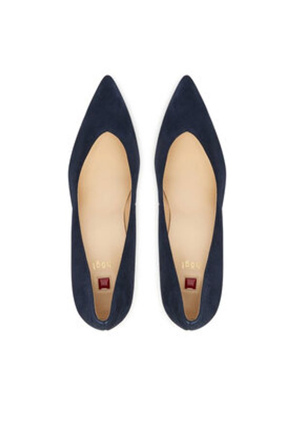 HÖGL Szpilki 0-186702-36000 Granatowy. Kolor: niebieski. Materiał: skóra, welur. Obcas: na szpilce