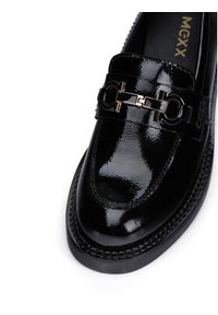 MEXX Loafersy MX/005C-WI16 Czarny. Kolor: czarny. Materiał: skóra, lakier