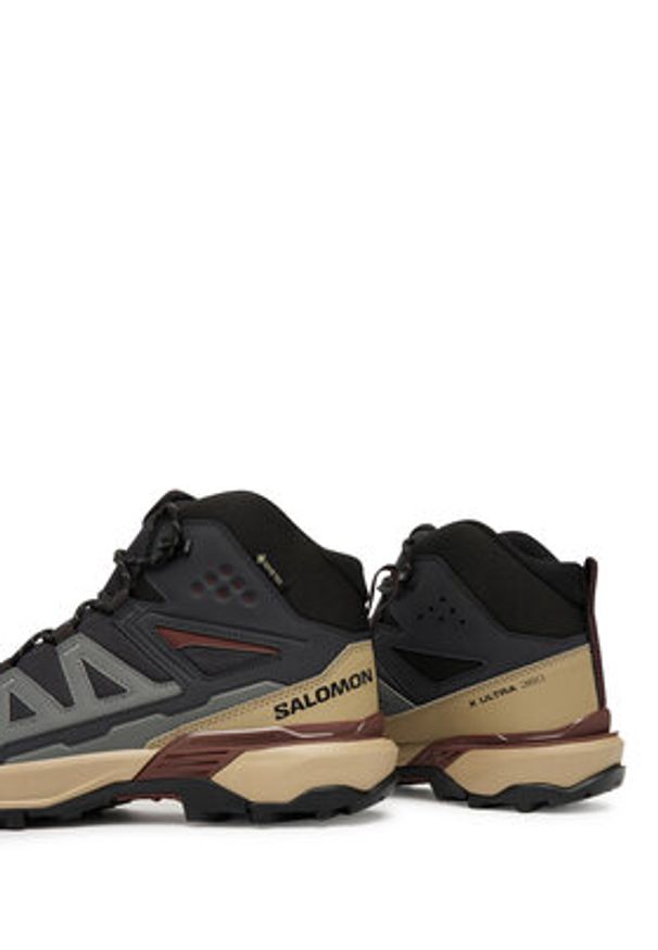 salomon - Salomon Trekkingi X Ultra 360 Mid Gore-Tex L47743300 Szary. Kolor: szary. Materiał: materiał. Technologia: Gore-Tex. Sport: turystyka piesza