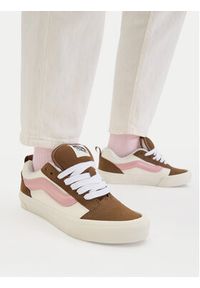 Vans Tenisówki Knu Skool VN000D6Z3N11 Brązowy. Kolor: brązowy. Materiał: zamsz, skóra #7