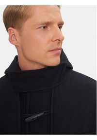 BOSS Płaszcz wełniany 50528188 Granatowy Regular Fit. Kolor: niebieski. Materiał: syntetyk #6