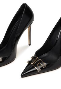 Elisabetta Franchi Szpilki SA14B61E2 Czarny. Kolor: czarny. Materiał: skóra. Obcas: na szpilce #5