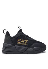 Sneakersy EA7 Emporio Armani. Kolor: czarny