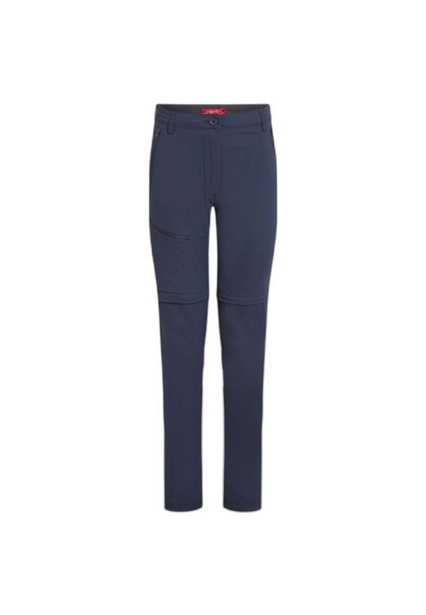 CRAGHOPPERS - Spodnie damskie Craghoppers NosiLife Pro Convertible III. Kolor: niebieski. Sezon: lato. Sport: turystyka piesza