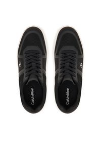 Calvin Klein Sneakersy Claccic Cups Laceup Knit HM0HM02130 Czarny. Kolor: czarny. Materiał: materiał #5