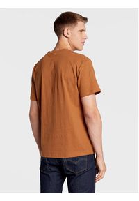 !SOLID - Solid T-Shirt 21107372 Brązowy Regular Fit. Kolor: brązowy. Materiał: bawełna #3