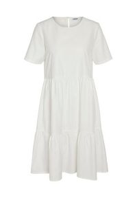 Noisy may - Noisy May Sukienka codzienna Loone 27025216 Biały Relaxed Fit. Okazja: na co dzień. Kolor: biały. Materiał: bawełna. Typ sukienki: proste. Styl: casual #3
