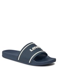 Klapki Levi's® 235232-611 Navy Blue 17. Kolor: niebieski