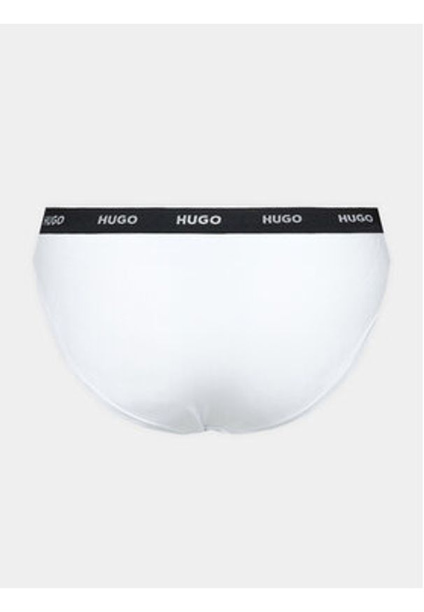 Hugo Figi klasyczne 50510624 Biały. Kolor: biały. Materiał: bawełna
