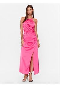 YAS Sukienka koktajlowa 26031521 Różowy Regular Fit. Kolor: różowy. Materiał: syntetyk. Styl: wizytowy #1