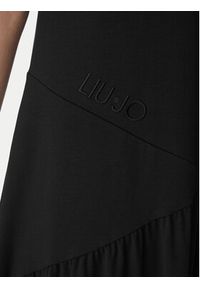 Liu Jo Sport Sukienka codzienna TA6237 J3855 Czarny Relaxed Fit. Okazja: na co dzień. Kolor: czarny. Materiał: bawełna. Typ sukienki: proste, sportowe. Styl: sportowy, casual #2
