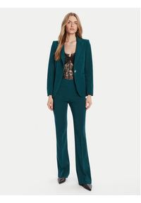 Rinascimento Spodnie materiałowe CFC0125318003 Zielony Flare Fit. Kolor: zielony. Materiał: syntetyk #4