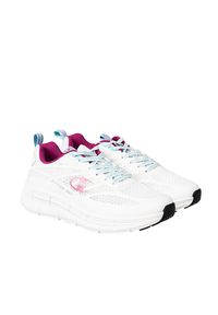 Champion Sneakersy "Foxy" | S11403 | Foxy | Kobieta | Biały, Różowy. Kolor: różowy, wielokolorowy, biały. Materiał: skóra ekologiczna, materiał