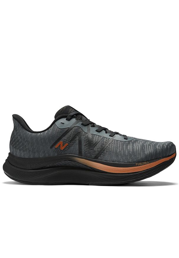 Buty New Balance FuelCell Propel v4 MFCPRGA4 - czarne. Okazja: na co dzień. Kolor: czarny. Materiał: guma, syntetyk. Szerokość cholewki: normalna. Sport: bieganie, fitness