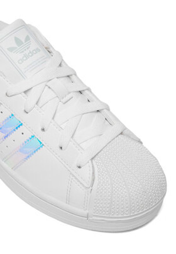 Adidas - adidas Sneakersy Superstar II J JQ2803 Biały. Kolor: biały. Materiał: skóra. Model: Adidas Superstar
